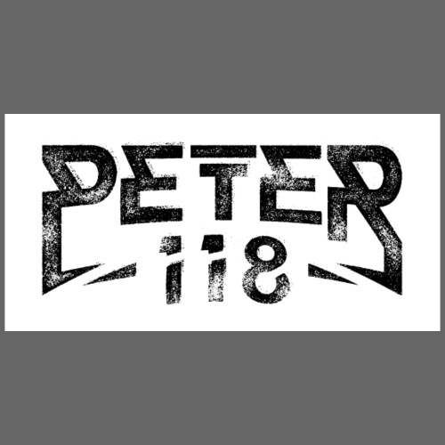 Peter118 Black FINAL - Gymnastikpåse