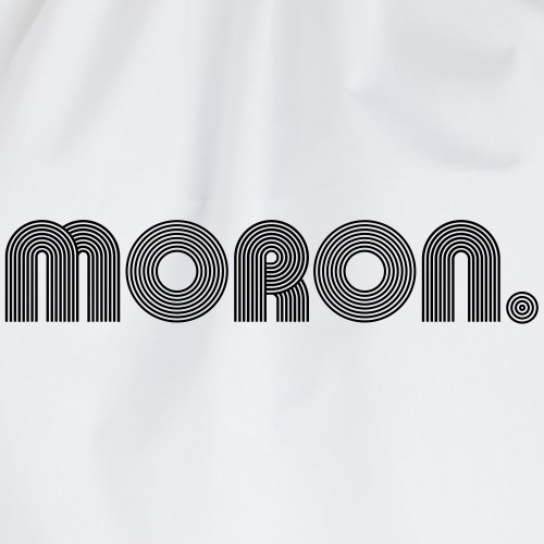 MORON. - retro letters