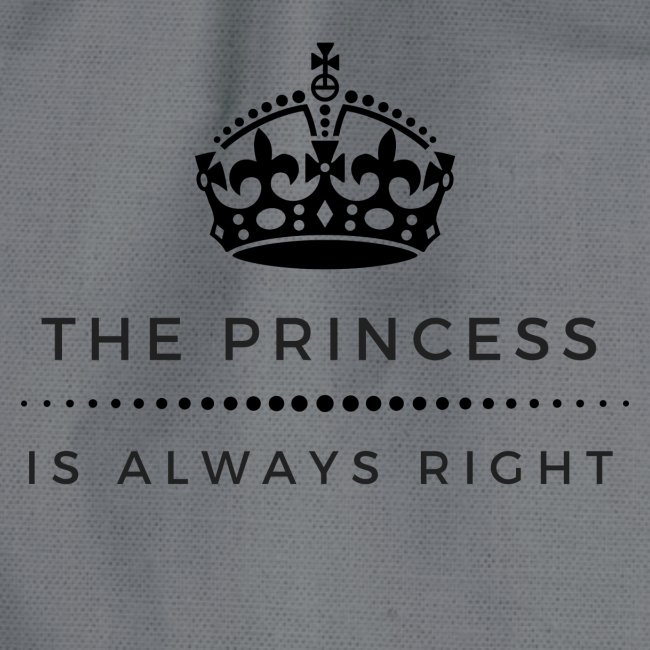 THE PRINCESS IS ALWAYS RIGHT