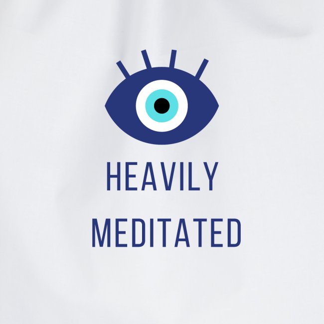 Heavily meditated yoga T-shirt