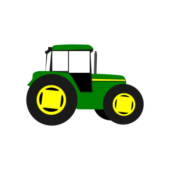 Cute funny sweet tractor cartoon drawing farmer' Drawstring Bag |  Spreadshirt