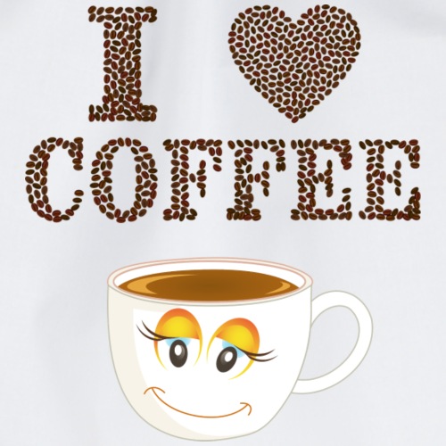 I Love Kaffee - Turnbeutel