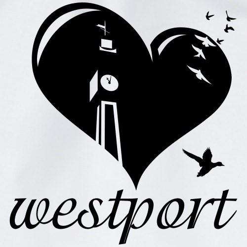 Love Westport - Drawstring Bag