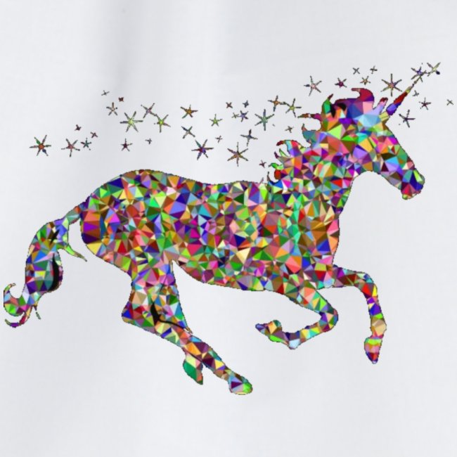Colourful unicorn t-shirt for kids