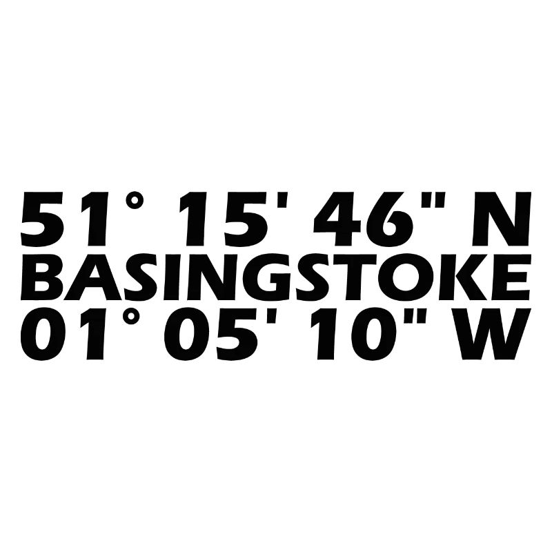 Basingstoke coordinates