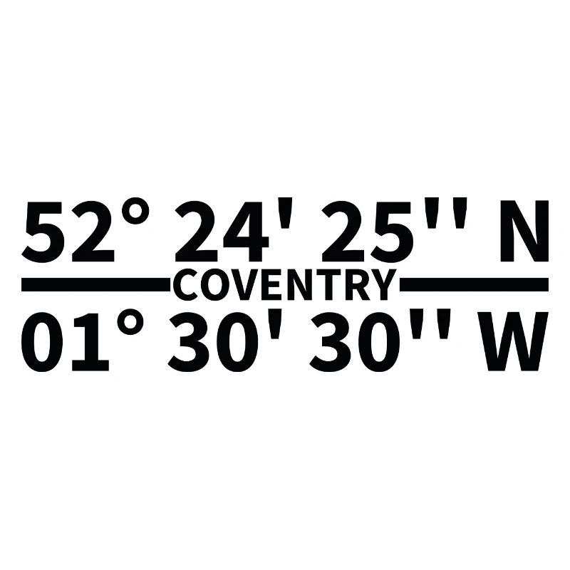 Coventry coordinates