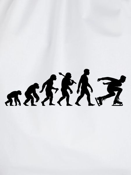 Eisschnellauf Evolution Eisschnellläufer in Action