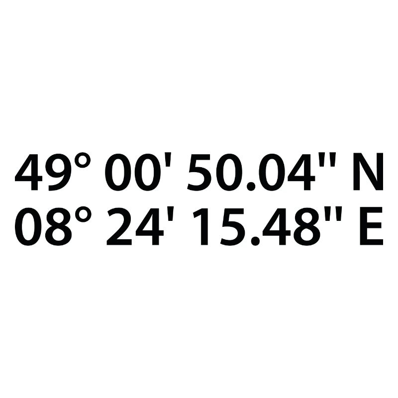 Karlsruhe Coordinates