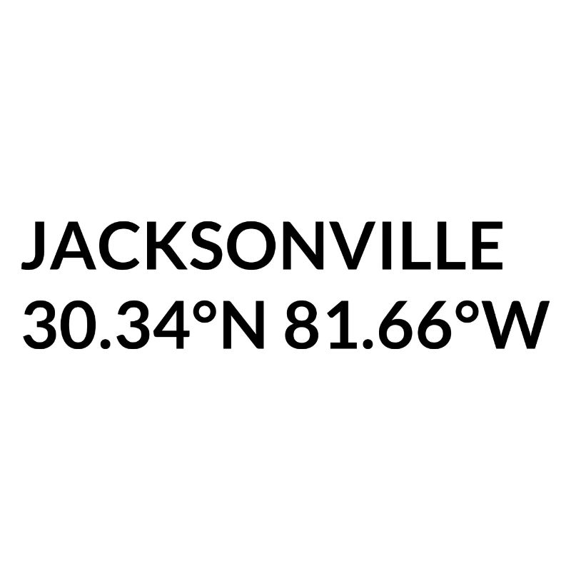 Jacksonville, Florida, USA Coordinates