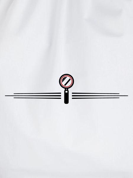 Magnifying glass icon line