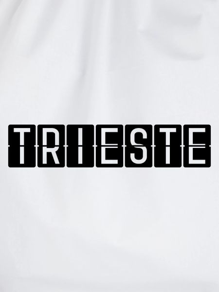 Trieste airport sign