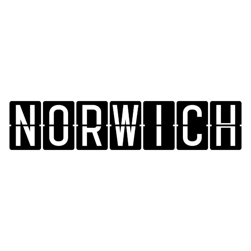 Panneau de l’aéroport de Norwich