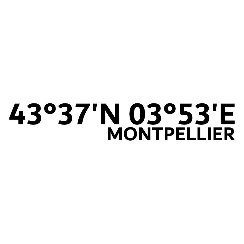 Montpellier Coordinates