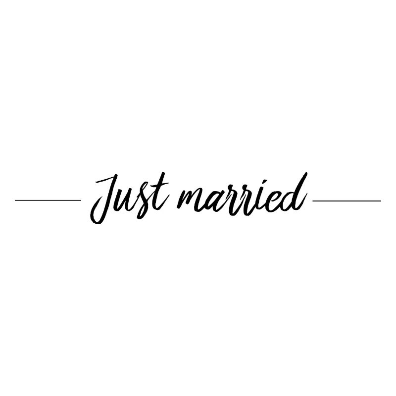 Just married - newly married