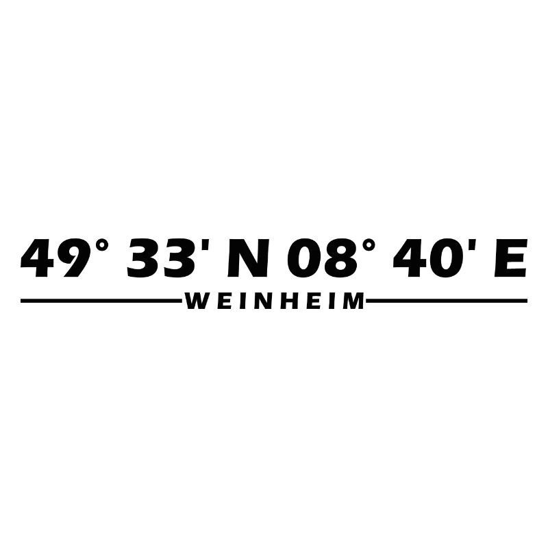 Weinheim coordinates