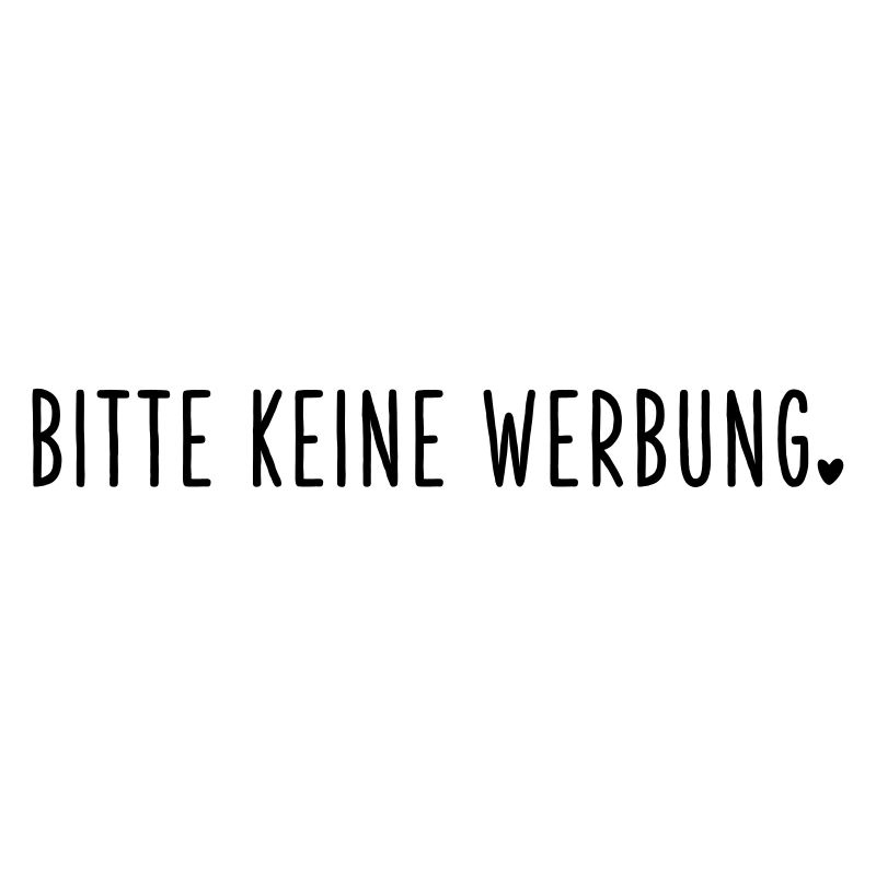 Bitte keine Werbung
