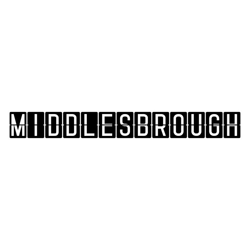 Middlesbrough Flughafentafel