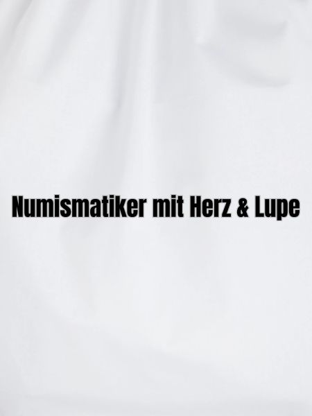 Numismatiker mit Herz & Lupe 