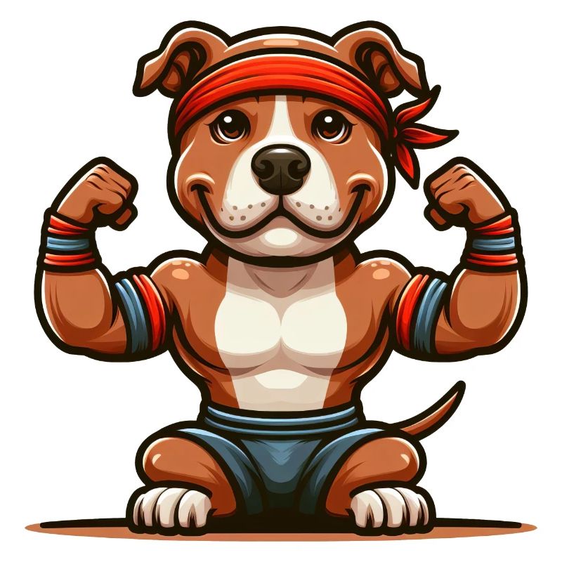 Pitbull The Body Builder