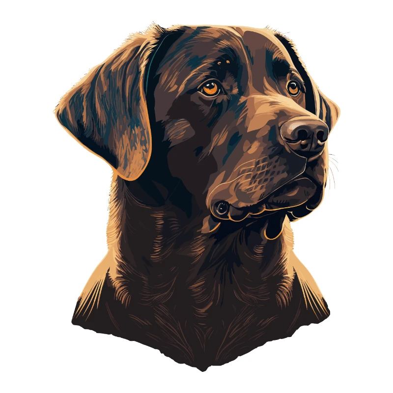 Brave Labrador Retriever