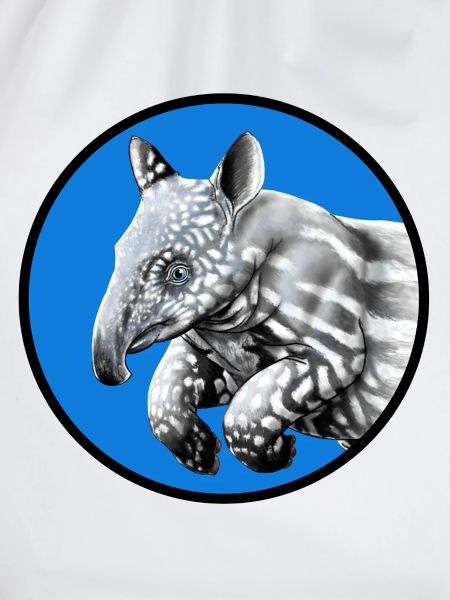 kleines Tapir in rundem kreis