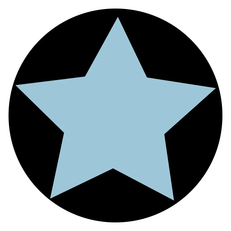 blauer stern