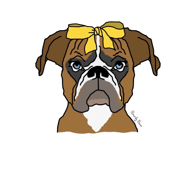 Hund mit einem Bogen