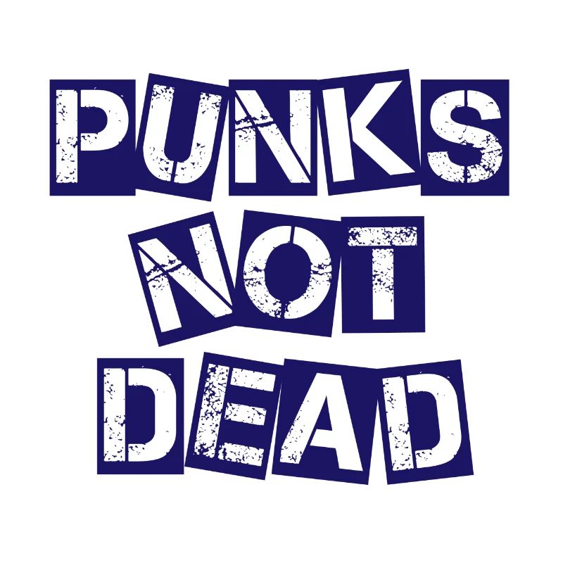 Punks not dead punk rock punk anarchy gift