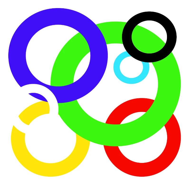 Design Farbige Ringe