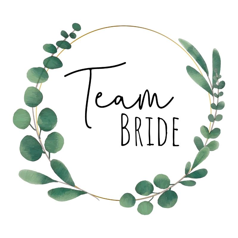 Greenery Eukalyptus - Team Bride