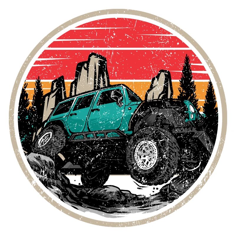 Sunset Trail Off-Road Jeep