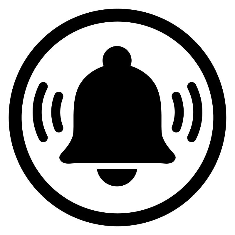 Ringing alarm bell
