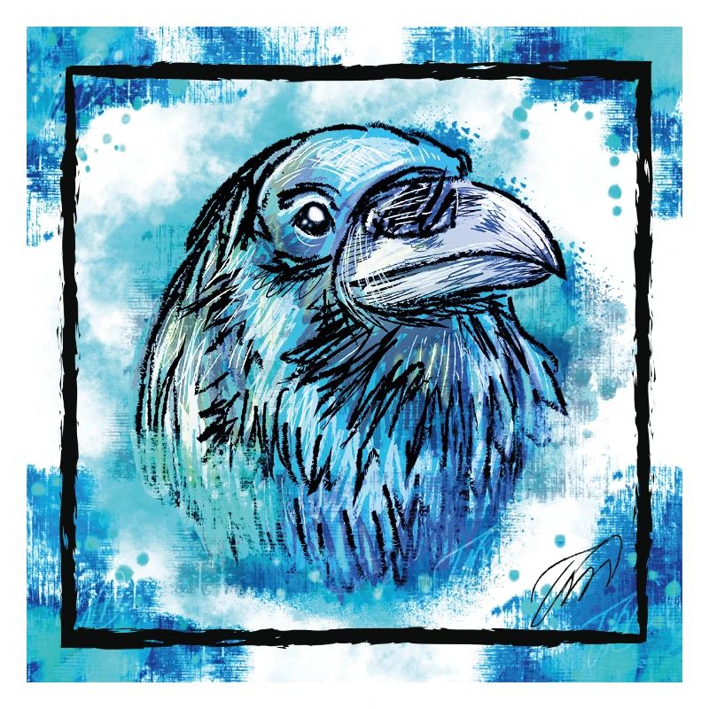 Der blaue Rabe, Tier Geschenke
