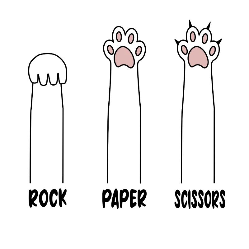 CISEAUX EN PAPIER DE ROCHE