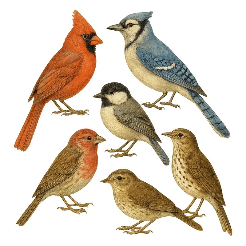 Natural Bird Collection