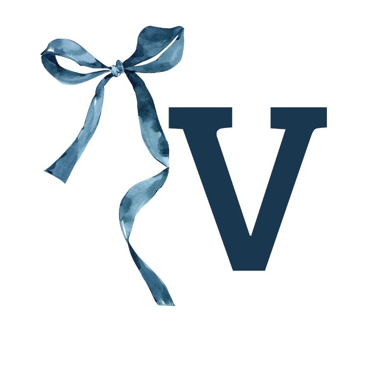 Monogram v gift idea
