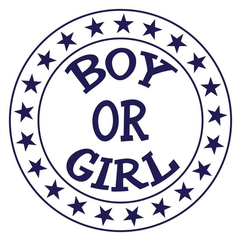 Junge oder Mädchen? Schwangerschaftsgeburt Schwanger