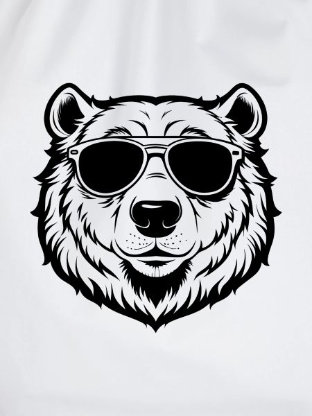 Cool Polar Bear with Sunglasses