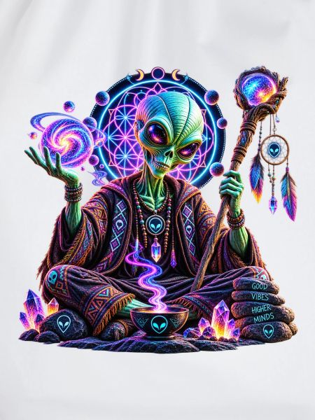 Kosmisches Alien-Orakel – Mystisches Alien Design
