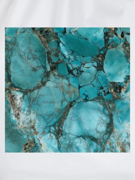 Aquamarin-türkisfarbener Marmor