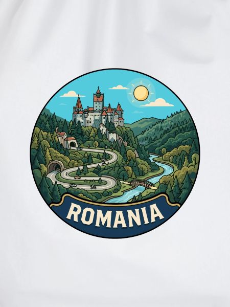 Rumänien Reiseabzeichen Bran Dracula Schloss