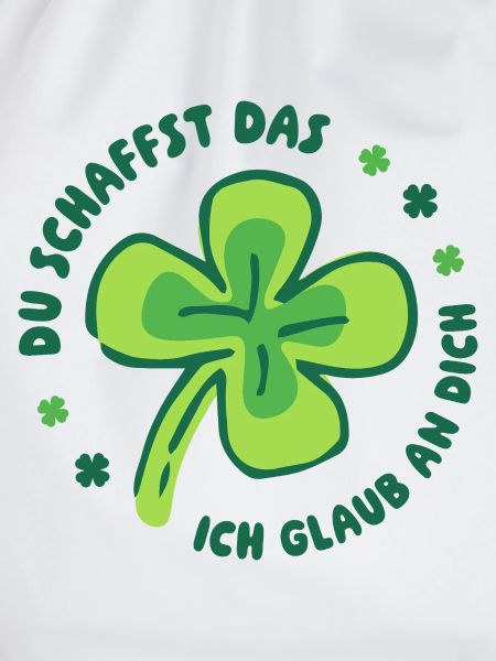 Du schaffst das! – Glücksklee Mutmacher