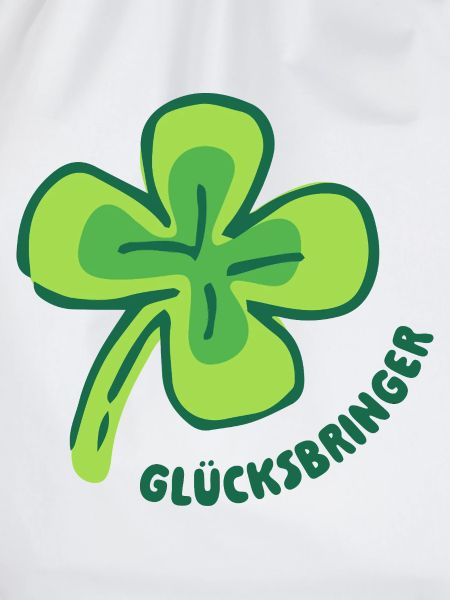 Viel Glück - Glücksbringer - Kleeblatt