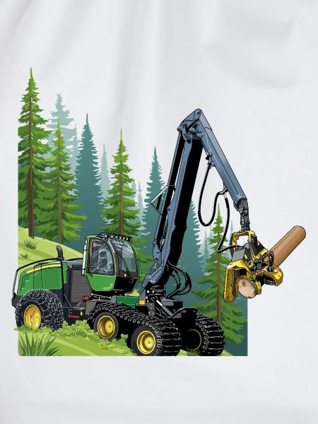 Harvester, Holzvollernter im Wald