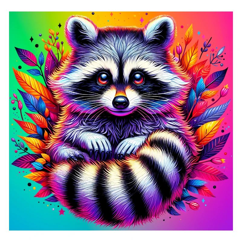 Waschbär