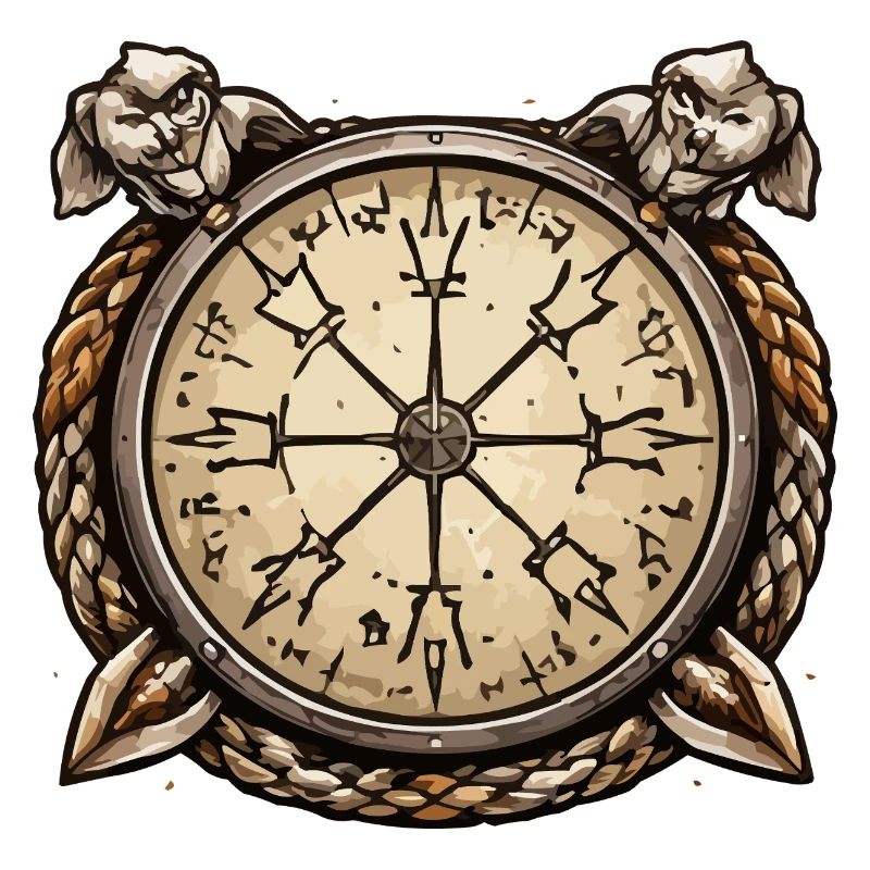 Nautical compass Viking