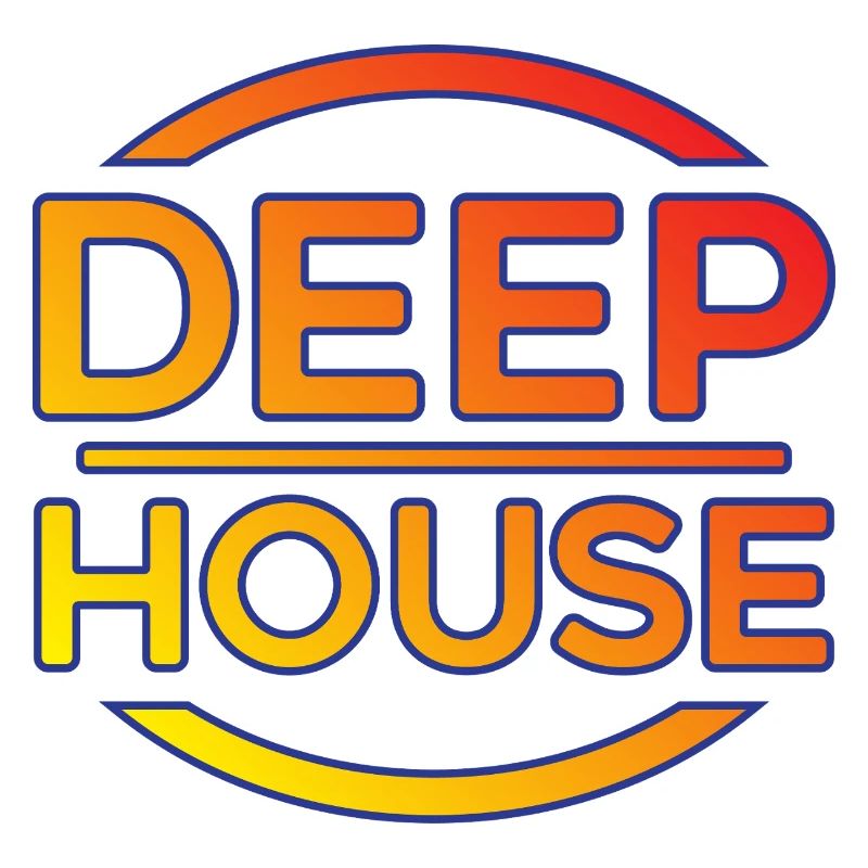 Deep House Neon Crest