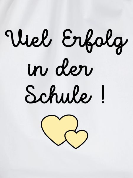 Erfolg Schule Herz