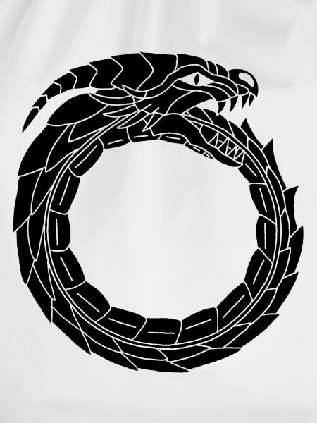 Verschlingender Schwarzer Drache