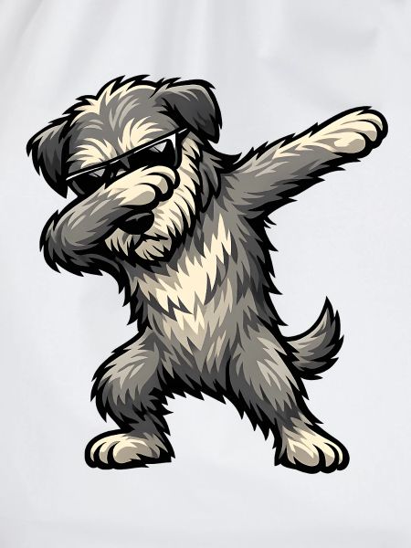 Dabbing Irischer Wolfshund